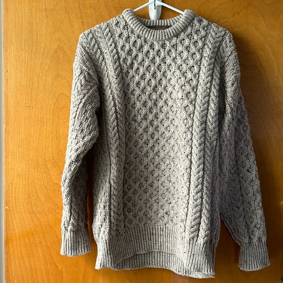 inis crafts Sweaters - 100% Virgin Wool Fisherman Sweater